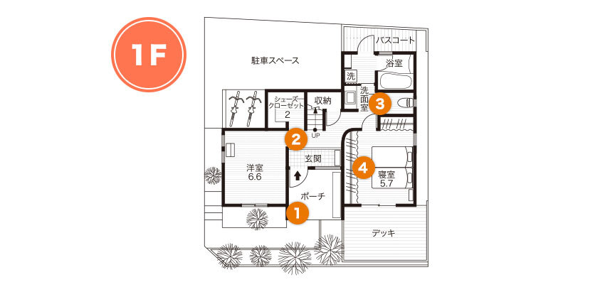 1階間取り図