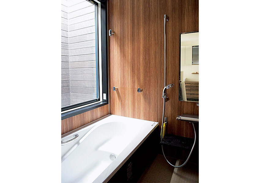 開放感を味わえる浴室