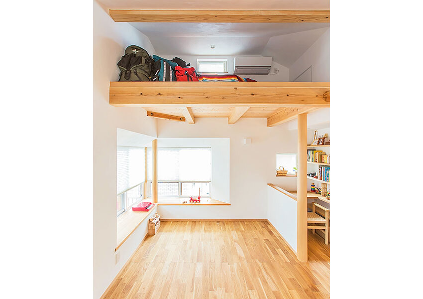 空間を有効活用したロフト