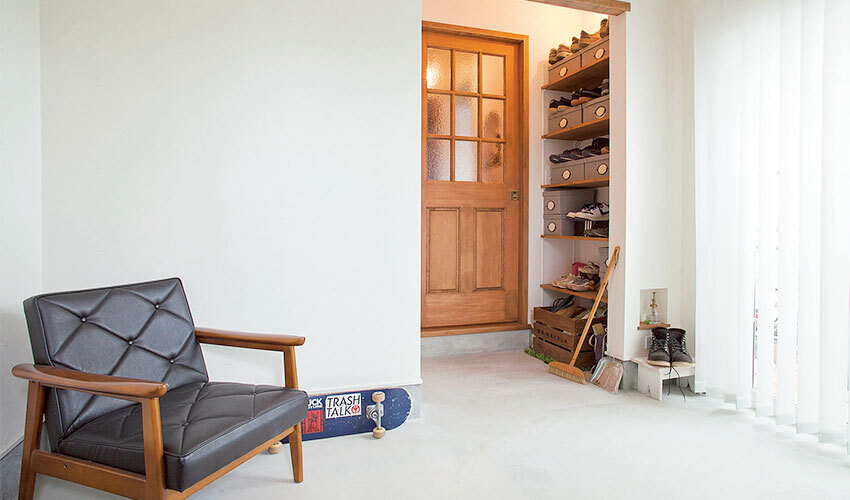 広い土間スペース