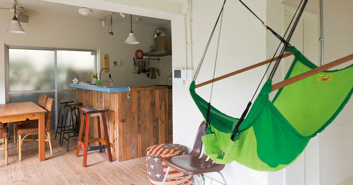 海沿いの古い一軒家の 古さを生かしたリノベーション物件の間取り実例 暮らしニスタ