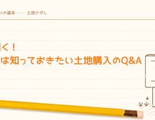 プロに聞く！ これだけは知っておきたい土地購入のQ&A