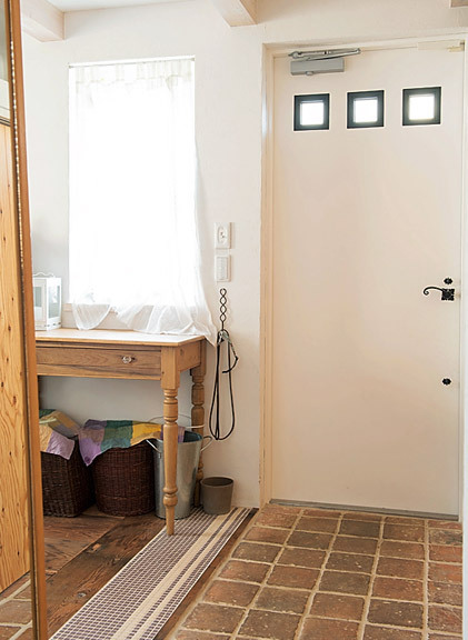 ディスプレイを満喫できる玄関ホール