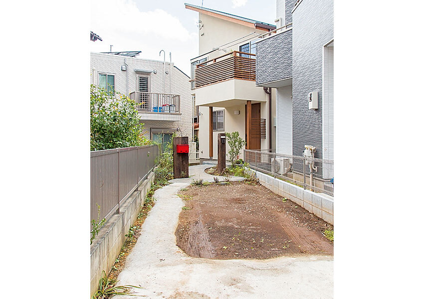 旗ざお状&狭小地な立地