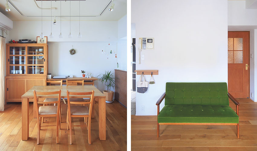 こだわりのダイニングルーム