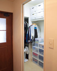 ウォークインクローゼット