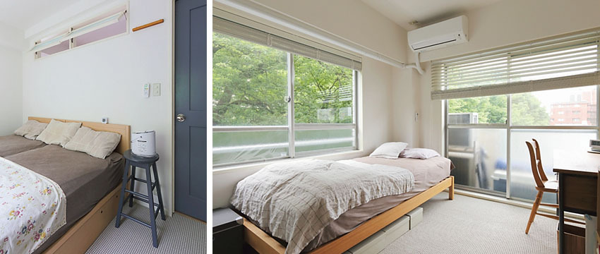 寝室と子供部屋