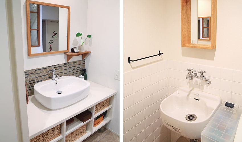 オリジナル洗面化粧台