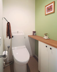 フレンチテイストのトイレ