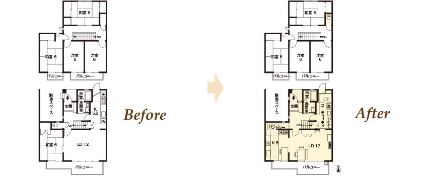 中村さんが提案する間取り図