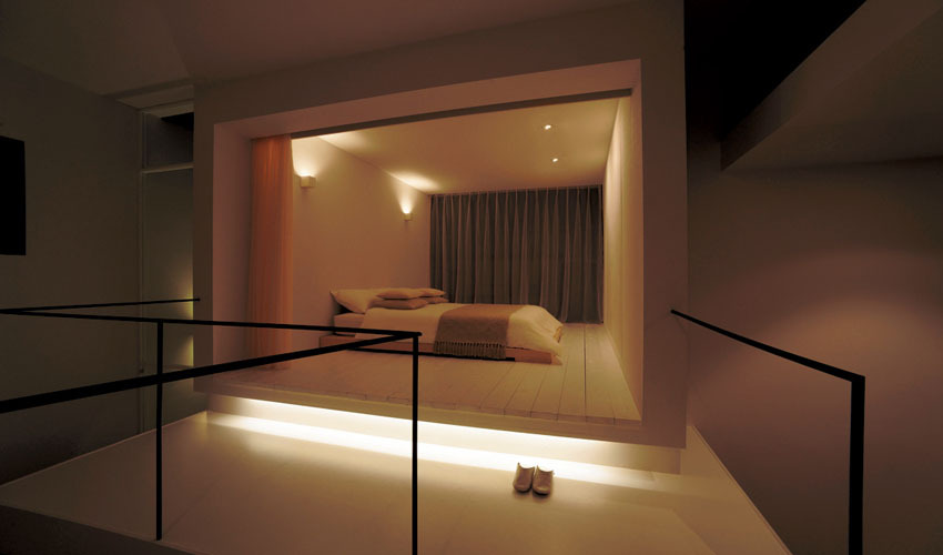 寝室の照明