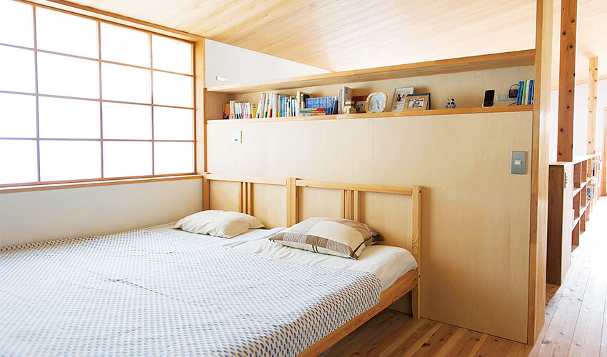 風通しがよい寝室