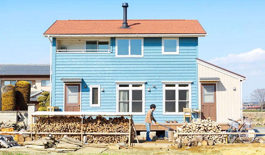 手作りホーム完成