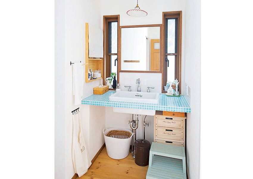 使い勝手抜群の洗面台