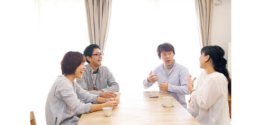 スタッフの柴崎さんも交えて