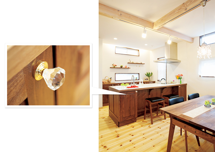 使い勝手がいいダイニングキッチン