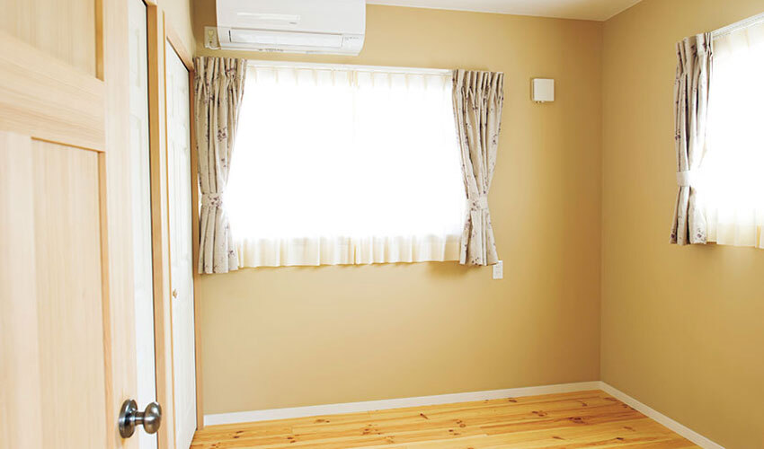 それぞれゆったりとした広さの寝室