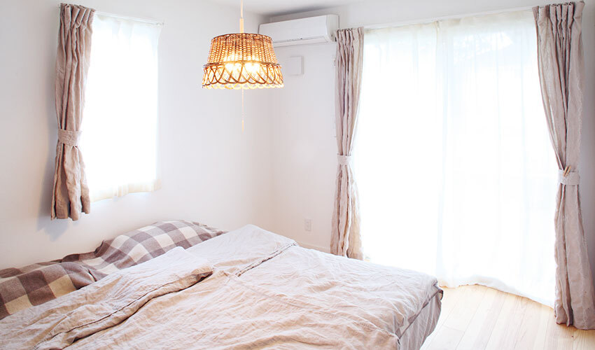 通路からいちばん奥の寝室