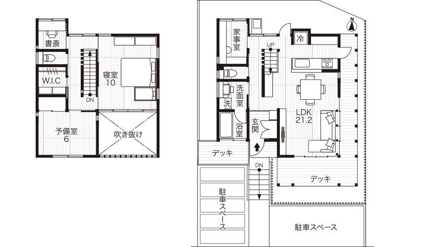 Oさん宅の間取り図
