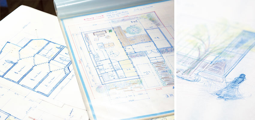 住宅設計スケッチ