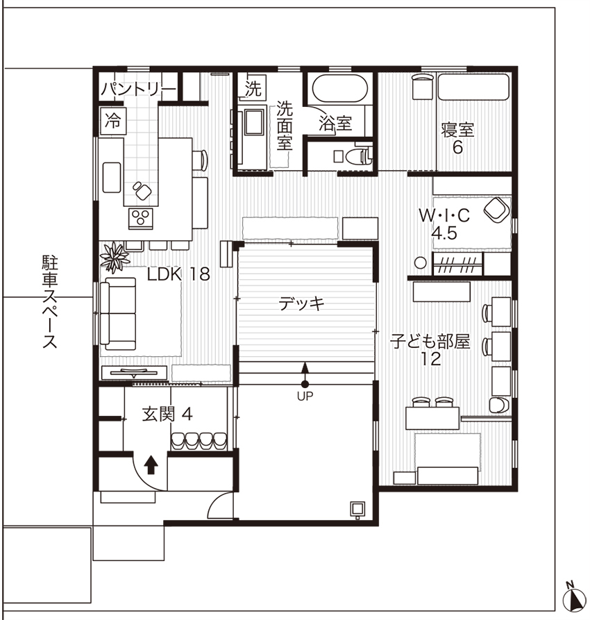 ローコストで実現する平屋の間取り レイアウト実例 暮らしニスタ ローコストで実現する平屋の間取り レイアウト実例 暮らしニスタ