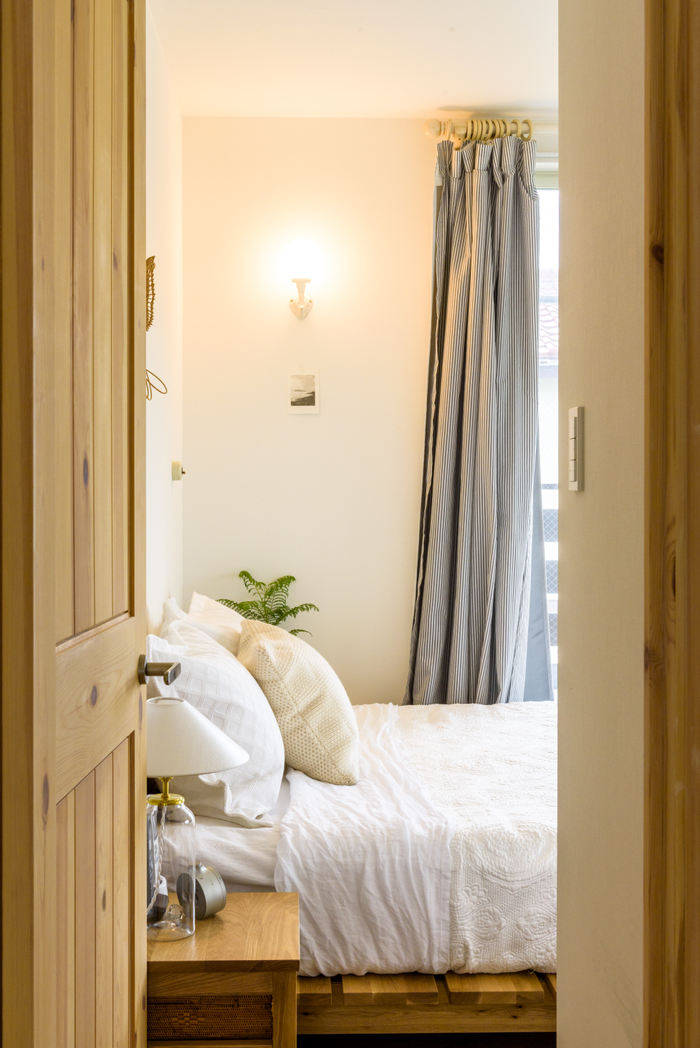 照明にこだわった寝室