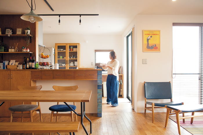 明るくて風通しのいいLDK