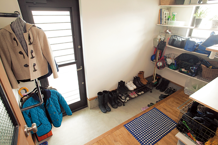 土間が広い勝手口