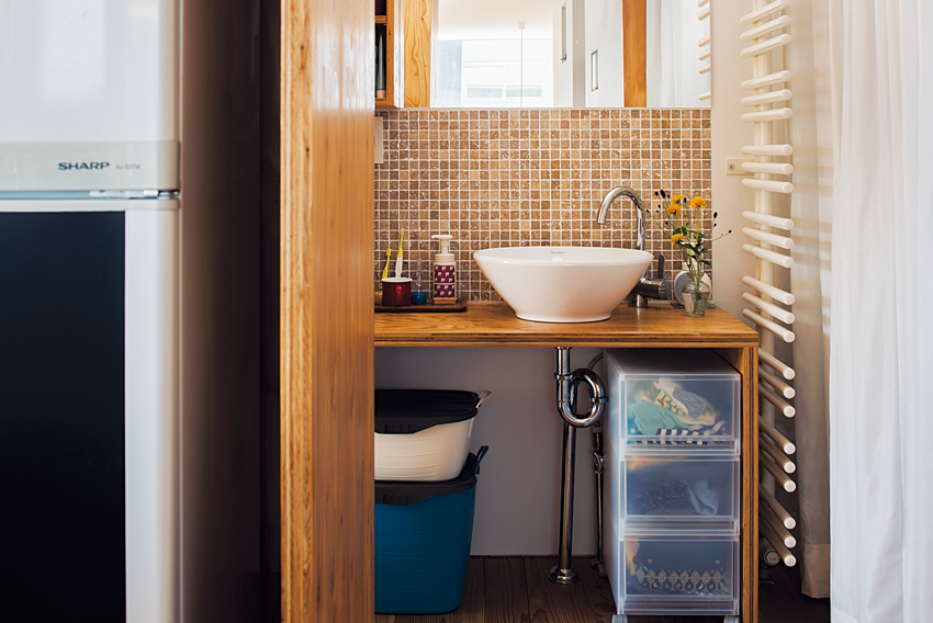 置き型ボールのサニタリー