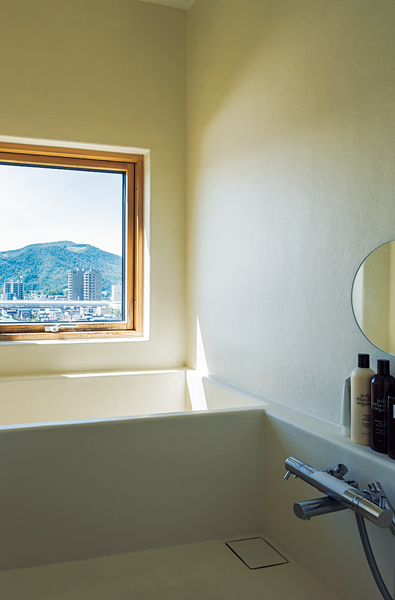 伝来工法の浴室