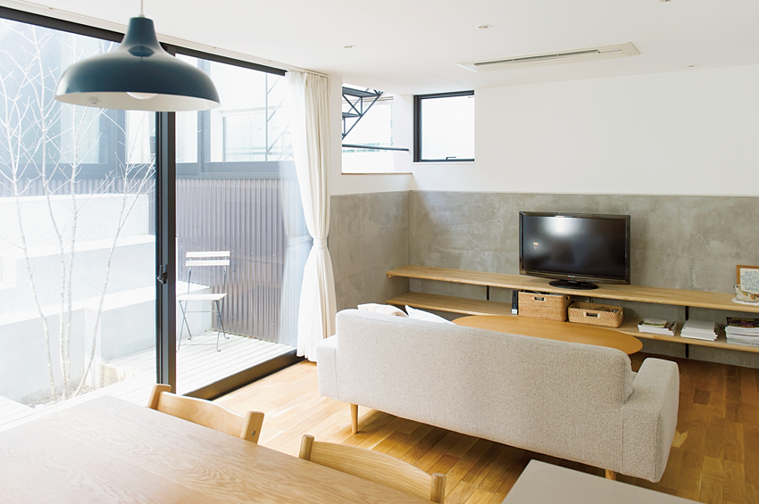 中庭を中心にしたスキップフロアの家の間取り プランニング実例 暮らしニスタ 中庭を中心にしたスキップフロアの家の間取り プランニング実例 暮らしニスタ