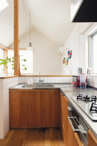 シンプルイズベストのキッチン